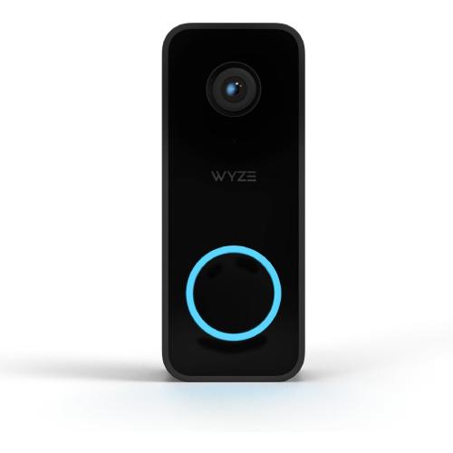 WYZE Wired Doorbell Camera v2(existing doorbell Wiring Required), 2K Security Video Doorbell, Color Night Vision, 2-Way Audio, Package Monitor, Works with Alexa & Google Assistant. Free Expert Setup