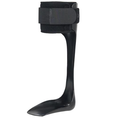 Komzer AFO Drop Foot Brace for Men Women Ultra Thin Half Palm Ankle Stabilizer Daily Ambulation Walk Auxiliary Footwear Inserts for Stroke Hemiplegia, M-Left