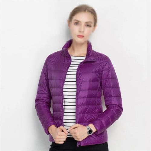 Size 4XL Women's Autumn Winter Jackets Cropped Jackets Down Jackets Packable Lightweight Tops