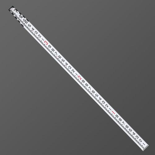 Firecore 16-Foot Aluminum Grade Rod - 10ths, 5 Sections Telescopic with Bubble Level-FLR500B