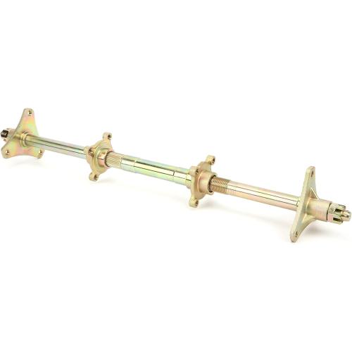 Rear Axle Assembly Kit for ‑ Steel Sprocket Hub Flange Replacement Compatible with Multiple ❗MAY HAVE MISSING PIECES❗