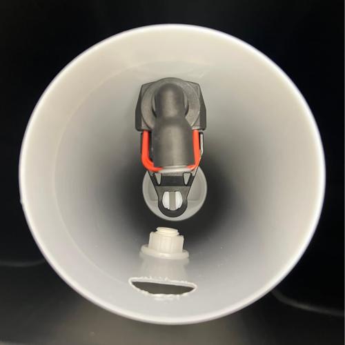 11x11x38 Square Brine Tank for Water Softener with Brine Safety Float Included (Black)