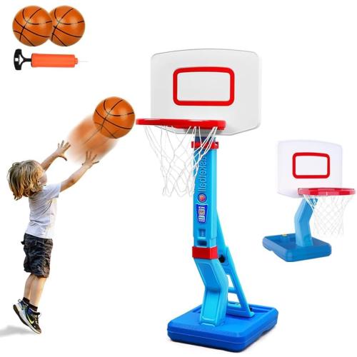 Toddler Basketball Hoop Height Adjustable Kids Basketball Hoop for Indoor Outdoor Play Portable Basketball Goal Poolside for Swimming Pool Basketball Toy for Kids Boys Girls