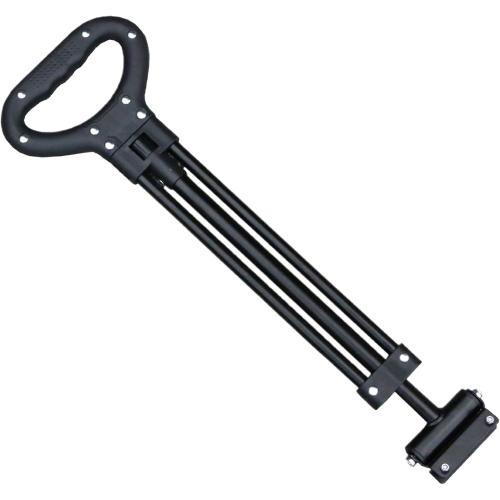 YLHHWVY Folding Wagon Push Handle Wagon Push Handle Attachment Universal 21.3 to 31.1 Long Wagon Handle Adjustable Stroller Handle Outdoor Wheelbarrow Handles for Carts Stroller (Black)