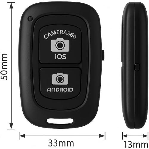 Universal Replacement Housing Case for Wireless Selfie Remote Shutter Devices with Customizable Color Options