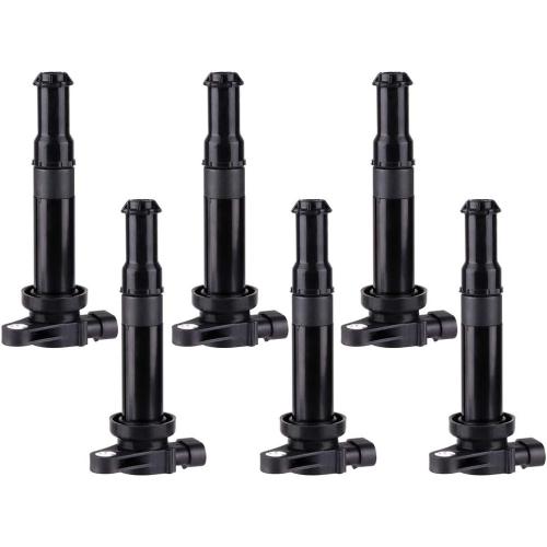 Ignition Coil Compatible with 2007-2009 for Hyundai for Santa Fe 2006-2007 for Kia for Optima Ignition Coil Coils Pack Replace OE UF554 UF-554 5C1782 27301-3E100 C17252