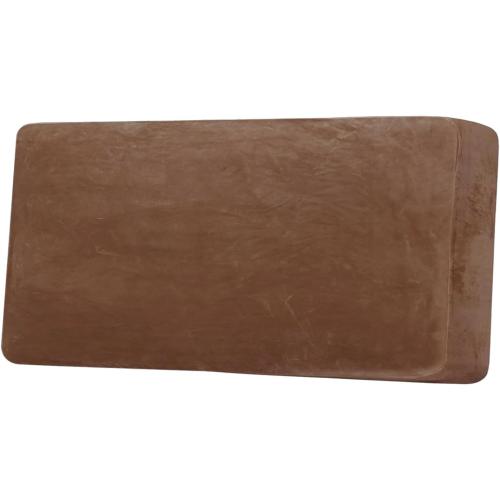 H.VERSAILTEX Velvet Stretch Individual Couch Cushion Cover Plush Cushion Slipcover for Loveseat Sofa Cushion Furniture Protector Seat Cushion Sofa Cover (1 Piece Sofa Cushion Cover, Caramel)