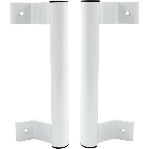 Bonsicoky Sliding Door Handle, White, 2 Pack, 8 Inch