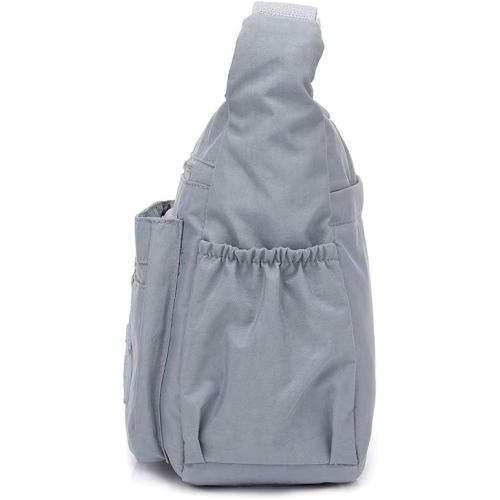 MINTEGRA Crossbody Bag for Women Nylon Waterproof Shoulder Purse Messenger Bag Lightweight Pocketbooks