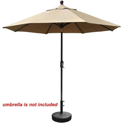 EliteShade Umbrella Base Water Filled Stand Market Patio Outdoor Heavy Duty Umbrella Holder(Black)