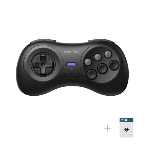 8Bitdo M30 Wireless Bluetooth Controller Retro Gamepad - Black