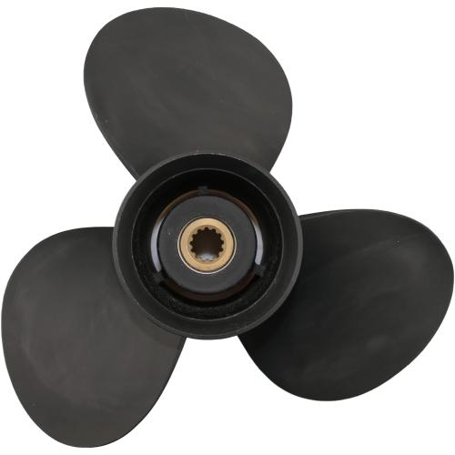 CAPTAIN Boat Propeller fit Johnson Evinrude 40-140 HP Engines, 13 Spline Tooth Outboard Prop, RH, Aluminum, OEM Propellers for 50 60 E-TEC 65 70 75 85 88 90 100 110 112 115 120 125 135 HP