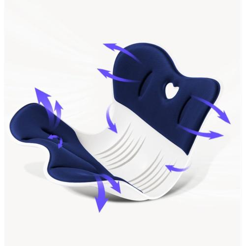 Seat Cushion Lumbar Protection Cushion Office Chair Cushion Cushion Lumbar Cushion seat Cushion All-in-one Orthopedic Ergonomic Cushion Buttocks Anti-Hunchback Cushion