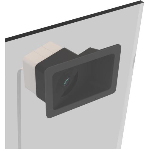 Teccle Angled Window Mount for Wyze Cam OG, 20 Degrees Tilt, Through Windows Use Cam OG Security Camera (1Pack)