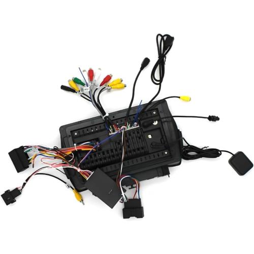 Car Radio Stereo Fit for Ford Escape 2013 2014 2015 2016 2017 2018 2019, 9 Touch Screen Car Radio Receiver with Carplay Android Auto w/WiFi GPS Navigation Bluetooth FM SWC Backup Camera - 2 32G