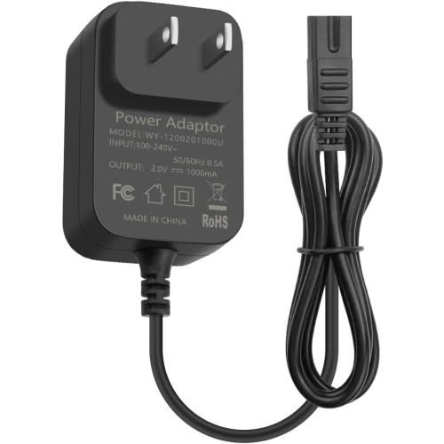 2V Charger for Wahl Shaver Shaper Trimmer DC Power Supply Cord - 6ft