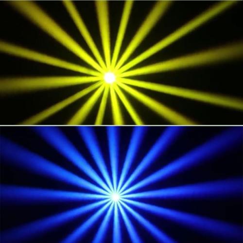 Size 380W Beam 20R Moving Head DMX Stage Light with Rotating Prism Gobos and Colors Frost Effect for DJ Disco Party Stage Show (1 Light)