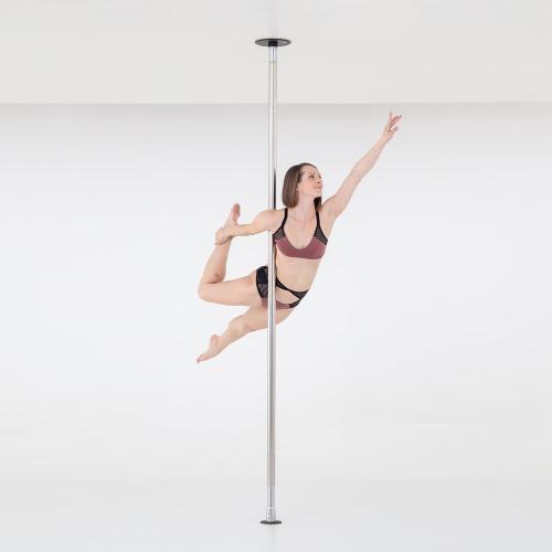 LUPIT Classic G2 Quick Lock - Portable Dance Pole for Home - Spinning & Static Mode - Professional Pole Dancing Pole for Apartment, Club, Party, Pub - Easy Installation - No Drilling