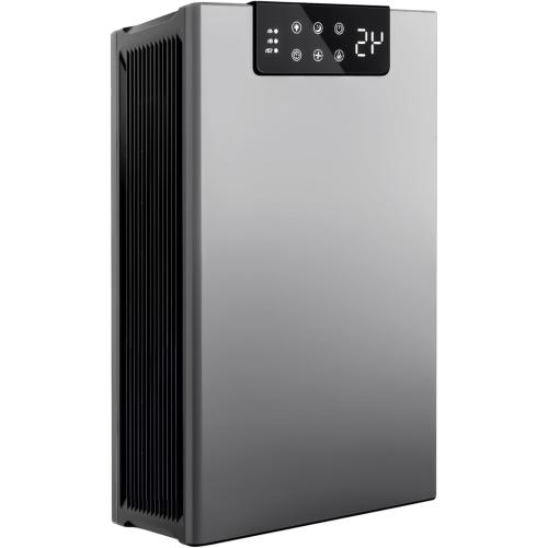 KeepGlad Dehumidifier, 98 OZ Dehumidifiers for Home(1000sq.ft), Auto Shut Off Dehumidifier for Basement Bedroom Bathroom, gray