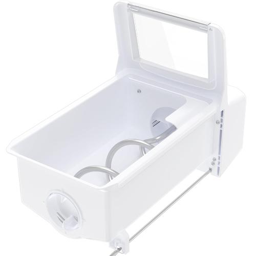 Upgraded WPW10558424 W10558424 Refrigerator Ice Bucket Replacement Compatible with Whirlpool Ice Maker Ice Tray WRS321SDHZ08, WRS321SDHZ05, WRS321SDHZ01, WRS322FDAM04 Parts for Whirlpool Ice Bin Tray
