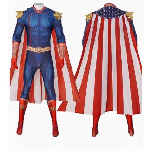 SIZE XL The Homelander Cosplay Costume for Women Girls Men Adult Anime Outfit Halloween Party Stage Performance Clothes