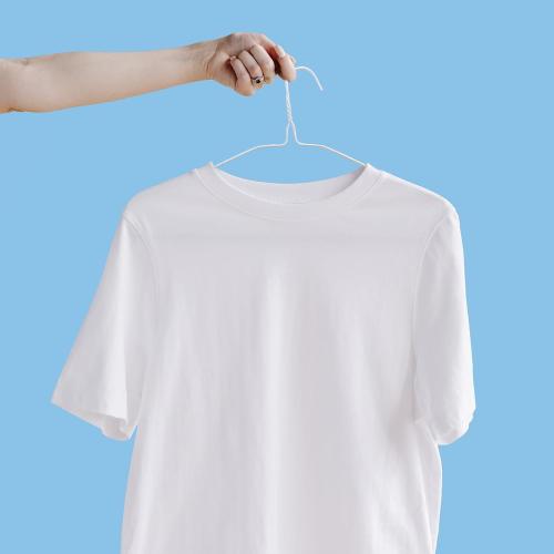 120 Pcs 16 Wire Hangers Bulk Metal Wire Hangers for Clothes Dry Cleaner Hanger for Coat (White)