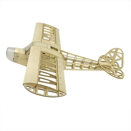 Upgrade Model Airplane Kits Piper Cub J3, 47'' Wingspan Laser Cut Balsa Wood Model Plane Unassembled, DIY Flying Model Aircraft for Adults (KIT Motor ESC Servos Covering Film)