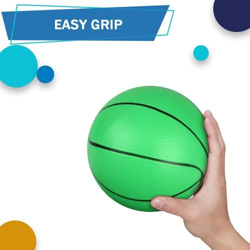 Mini Rubber Basketball green