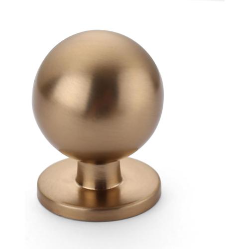 Asidrama 10 Pack Champagne Bronze Kitchen Cabinet Knobs, Cabinet Knobs Kitchen Cabinet Hardware for Cupboard Drawer Knobs Dresser Knobs