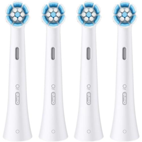 Oral-B iO Series Gentle Care Electric Toothbrush Replacement Brush Heads for an Oral-B Electric Toothbrush, 4 Count, White