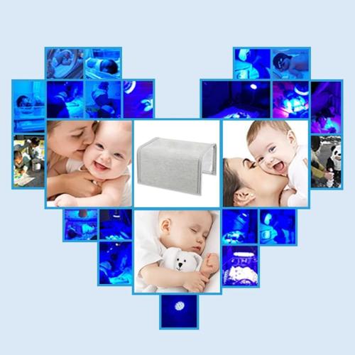 Jaundice Light Therapy Newborn Bilirubin Lamp Blanket Baby Neonatal Jaundice Treat Blue Ray Light 144LED Home