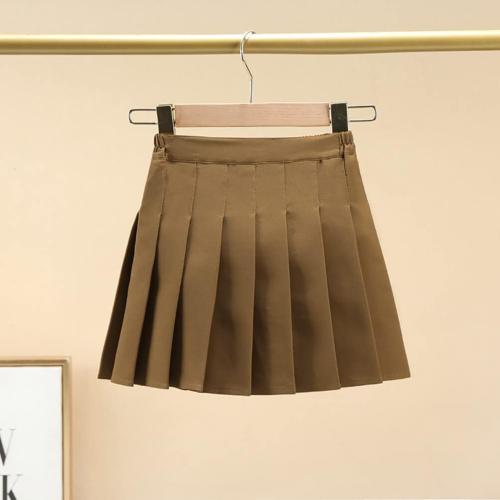 RUKOSU Toddler Baby Girls Pleated Skirt Elastic Waist School Uniform Mini Short Skirt
