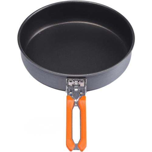 Fire-Maple 7.6 Inch Camping Frying Pan w/Nonstick Coating | Durable Lightweight Camping Skillet for Cooking Egg Steak | Outdoor Kitchen Equipment Gear | Portable Backpacking Cooking Pan