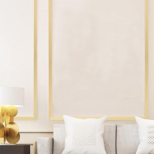 Flexible Molding & Wall Trim | Peel and Stick Design | Ceiling, Floor, Mirror, Corner, Cabinet and Auto Trim, 16.4 ft x 2.0 inch