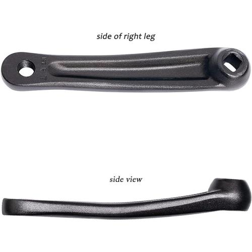 Bike Crank Arm 170mm Diamond Hole Crank Arm for Electric Bicycle,Folding Bicycle,Hybrid,Mountain Bicycle,Road Bike