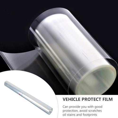 ibasenice Car Paint Protection Film: Car Film Vehicle Clear Bumper Film Sticker Auto Anti- Scratch Film, Length: 118. 1, Transparent