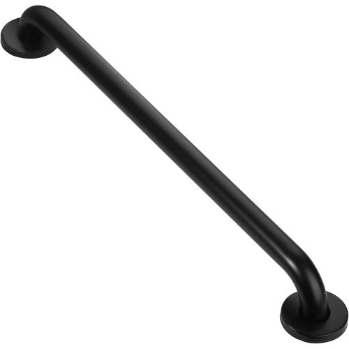 Handicap Grab Bar for Shower, Shower Handles for Elderly, Shower Grab Bars for Seniors with Concealed Screws Black