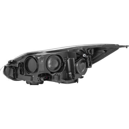 Headlights Assembly For 2012 2013 2014 Ford Focus 3th Pre-Facelift,Halogen Headlamp Chrome Housing,1x Pair Head Light Assembly Set