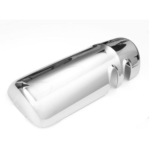Chrome Door Mirror Covers for Kenworth T680 T880 W990 2013-2020, Side Rear View Mirrors Cover for Kenworth Semi Trucks Accessories Driver Left& Passenger Right Side (A Pair)