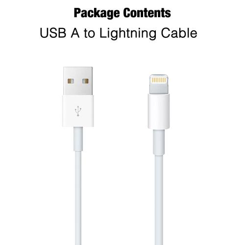 6ft USB A to Lightning Cable for iPhone 14, Carplay Cable Compatible for iPhone 14 pro max,13 Plus,SE 2nd/12/11/Xs/XR, Fast Charging Power Cord for AirPods 4, AirPods Pro (2nd/3rd gen) Charger cable