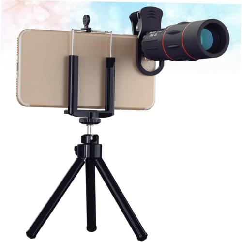 Outanaya Telephoto Lens for Smartphone Monocular Cell Phone Lens with Tripod and Patch for Enhanced Photography Compatible with Smartphone Models
