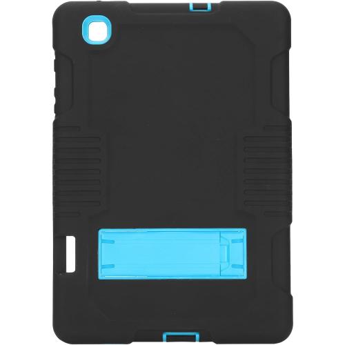 Protective Case for iOS Tablet and Tab S6 High Strength Shockproof Easy Carry for Office School Use Made of Flexible Silicone and ABS (Blue)