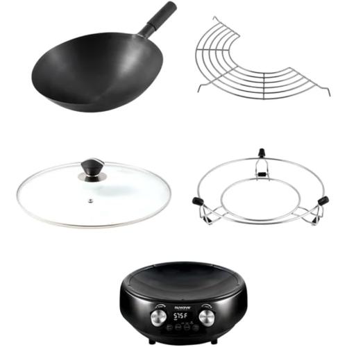 Nuwave Induction Hot Wok ONLY WOK AND LID MISSING BASE