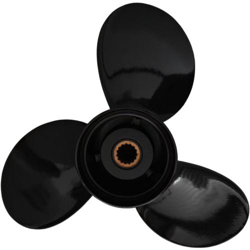 48-77342A45 Propeller 13 3/4 X 15 for Mercury Outboard 40 50 60 70 75 80 90 100 115 125 140 HP Boat Motor Engine Aluminum Prop 15 Spline Tooth RH with Flo-Torq II Hub Kit