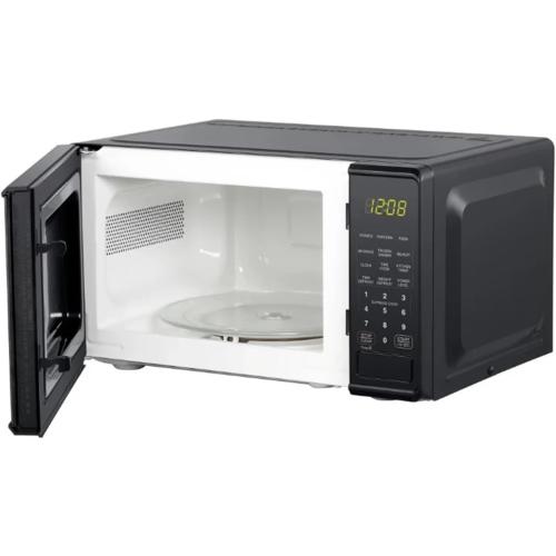 Mainstays 0.7 ft. Countertop Microwave Oven, 700 Watts, Black(Black)