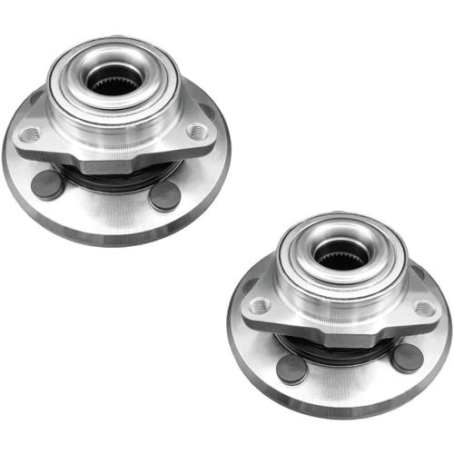 PM Auto Pair of 2 Front Wheel Hub Bearing Assembly for 2002-2008 Dodge RAM 1500 5 Stud Wheel