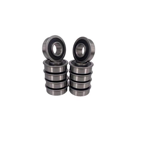 DEEG 10 PCS 5/8 x 1-3/8 flanged Ball Bearing Lawn Mower Wheel Bearings Carts Wheel Bearing.Replacement for JD AM118315, AM35443, Stens 215-038, 215-061,Oregon 45-047, MTD 741-0141 ＆ Ariens 0546200…