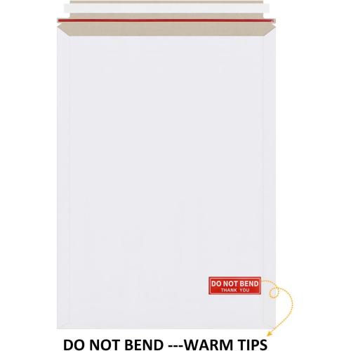 340 Pack 13x18 inch Large Rigid Mailer Self Seal Photo Document Mailers, Stay Flat White Cardboard Envelopes White Photography Mailers for CD, Photos, Document