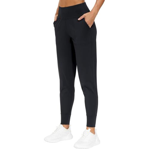 Size M THE GYM PEOPLE Women's Joggers Pants Lightweight Athletic Leggings Tapered Lounge Pants for Workout, Yoga, Running
