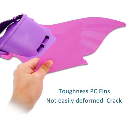 Adjustable Mermaid Swim Fin for Swimming Training Girl ,Boys ,Kids ,Children by AIWANK